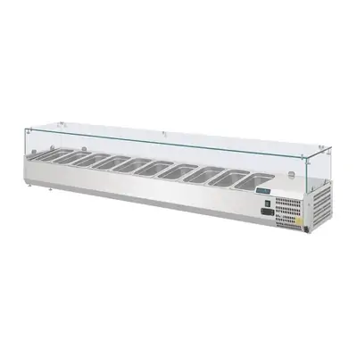 Polar G611-A G-Series Countertop Prep Fridge 10x 1/4 GN - G611-A