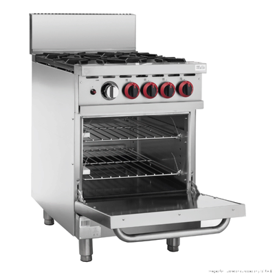 Gasmax GBS4TS - 4 Burner With Oven Flame Failure - GBS4TS
