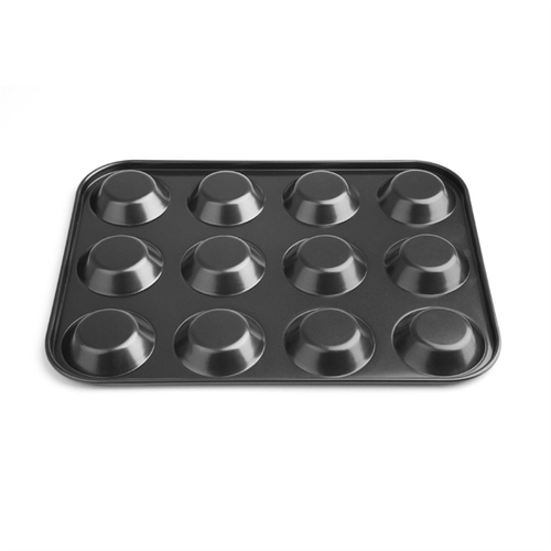 Vogue Non Stick Mini Muffin Tray 12 Cup 315x238x14mm - GD013