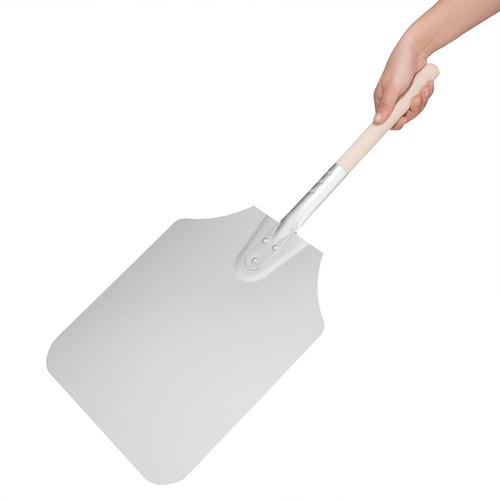 Vogue Aluminium Pizza Peel 305x355mm (Blade 660mm) - GE208