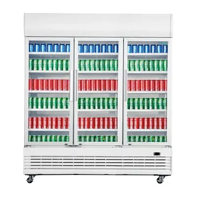 Polar GE769-A G-Series Triple Door Display Refrigerator - GE769-A