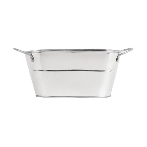 Rectangular galvanised tub 150x230x70mm - GF249