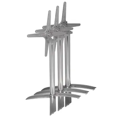 Bolero Flip Top Aluminium Table Base - GF962