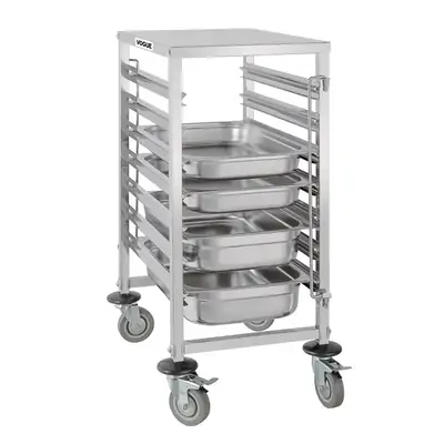 Vogue Gastronorm 1/1 Racking Trolley (7 Level) - GG498
