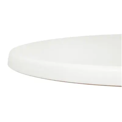 Bolero Round Table Top White 600mm - GG645