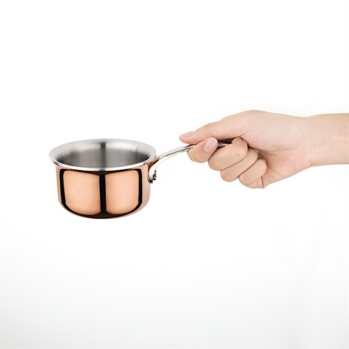 Vogue Copper Mini Saucepan - 90mm dia - GG756