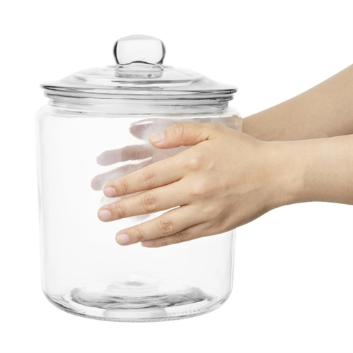 Olympia Biscotti Jar with lid 3.8Ltr  - GG925
