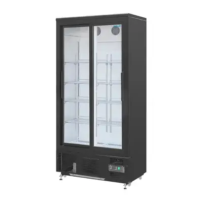 Polar GJ448-A G-Series Upright Back Bar Cooler with Sliding Doors 490Ltr - GJ448-A