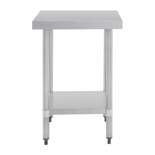 Vogue Stainless Steel Prep Table - 600 x 700 x 900mm - GJ500