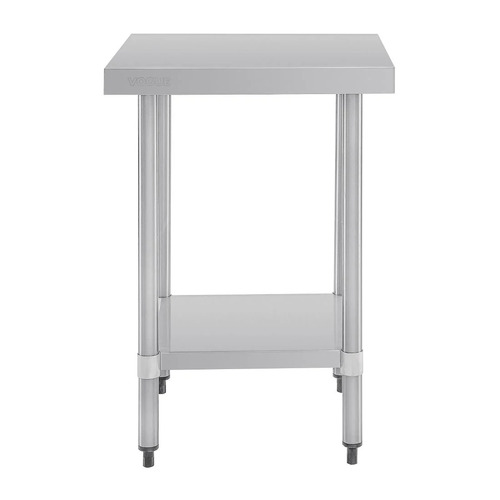 Vogue Stainless Steel Prep Table 600x700x900mm - GJ500