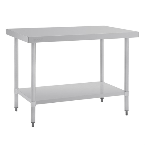 Vogue Stainless Steel Prep Table - 1200 x 700 x 900mm - GJ502