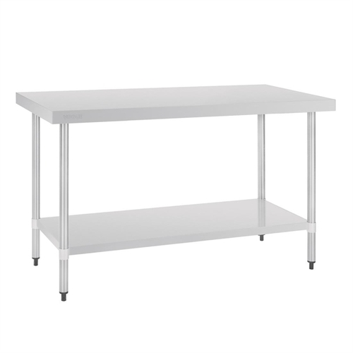 Vogue Stainless Steel Prep Table - 1500 x 700 x 900mm - GJ503