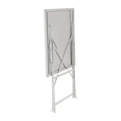Bolero Grey Square Pavement Style Steel Table - GK988