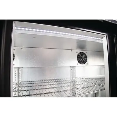 Polar GL004-A G-Series Counter Back Bar Cooler with Hinged Doors 330Ltr - GL004-A