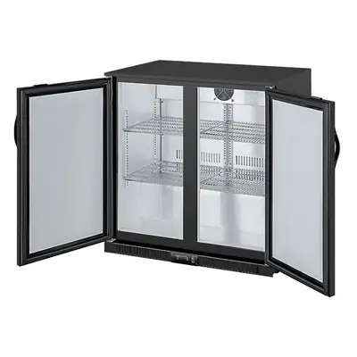 Polar GL016-A G-Series Back Bar Cooler with Solid Doors 208Ltr - GL016-A