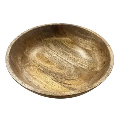 Olympia Footed Bowl Mango Wood - 280mm - HY758
