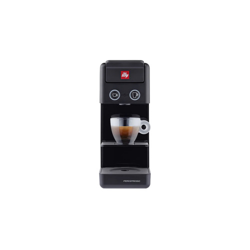 Illy Caffe Iperespresso Y3.3 Home Espresso Capsule Coffee Machine - Black - LY-Y3.3BLK