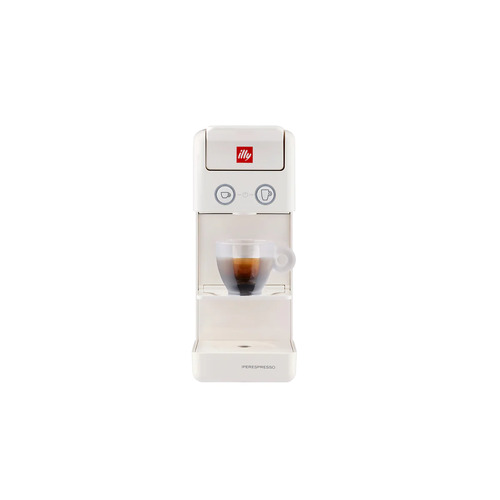 Illy Caffe Iperespresso Y3.3 Home Espresso Capsule Coffee Machine - White - LY-Y3.3WHT