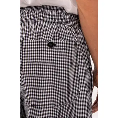 Essential Baggy Chef Pants - Check - NBCP-XS - NBCP-XS