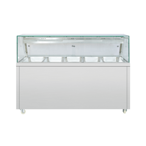 Thermaster PG180FE-XG - Wet and Dry Bain Marie Display 5x 1/1 GN Pans - PG180FE-XG