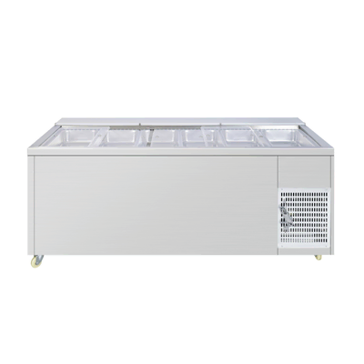 Thermaster PG210FA-XB - Two Door Cold Bench Salad Station 6 x1/1 GN Pans - PG210FA-XB