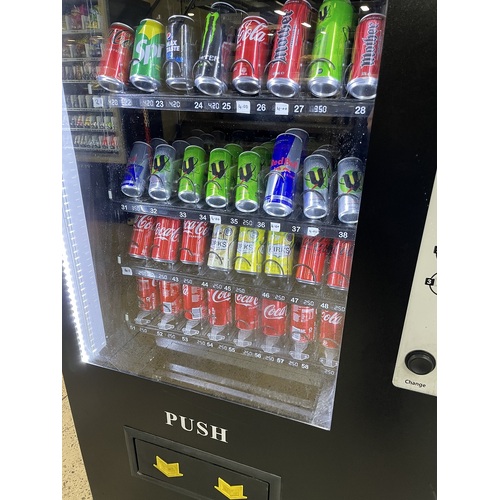 Pre-Owned Drink/Snack Vending Machine - Black - PO-1429