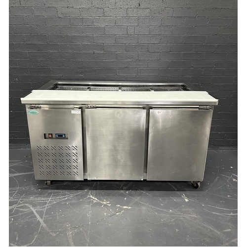 Pre-Owned Ice Blue NBF1575 - Salad and Noodle Bar Fridge 1500mm - PO-1491