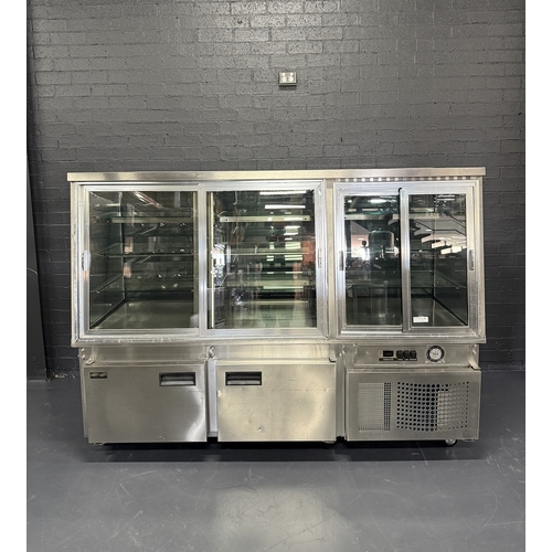 Pre-Owned Koldtech MCD-ARDS-2000 - Square Glass Cold and Ambient Display  - PO-1773