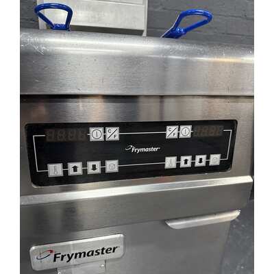 Pre-Owned Frymaster MJ150E-2 - Split Tank Gas Fryer - PO-1915