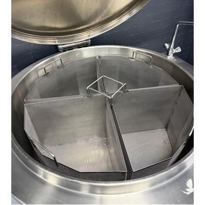Pre-Owned Lava LPTAF-IE500 - 500 Litre Electric Round Boiling Pan - PO-1980