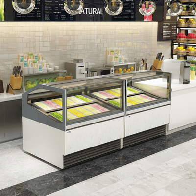 Bonvue SGD-12 - Gelato / Ice Cream Display Showcase - 12 x 5L pans - SGD-12