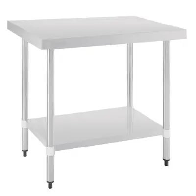 Vogue Stainless Steel Prep Table 900x600x900mm - T375