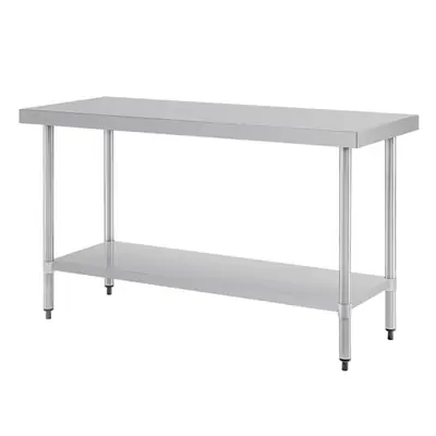 Vogue Stainless Steel Prep Table 1500x600x900mm - T377