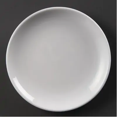 Olympia Whiteware Coupe Plate 180mm (Box of 12) - U076