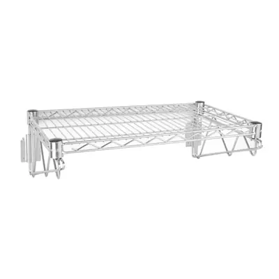 Vogue Steel Wire Wall Shelf 610x360mm - U200