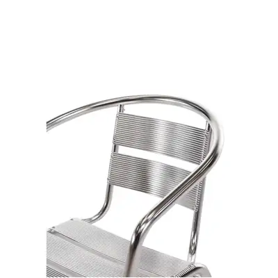Bolero Aluminium Stacking Chairs 735mm ( Pack of 4 ) - U419