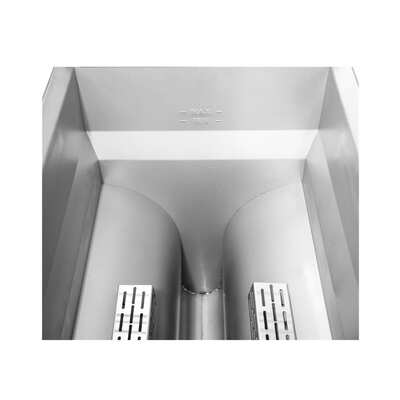 Gasmax VP122 - V Pan Gas Fryer 22 Litres - Natural Gas - VP122