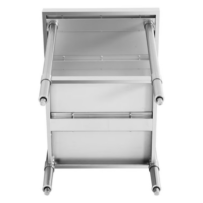 Modular Systems 0300-7-WBB Work Bench with Undershelf And Splashback 300 x 700 x 900mm - 0300-7-WBB