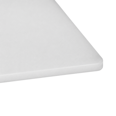 Cutting Board 450x600x13mm White - Polyethylene  - 40322