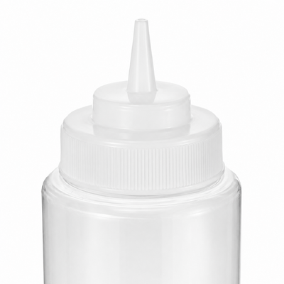 Sauce Bottle 1000ml Clear, Wide Mouth  - 45290