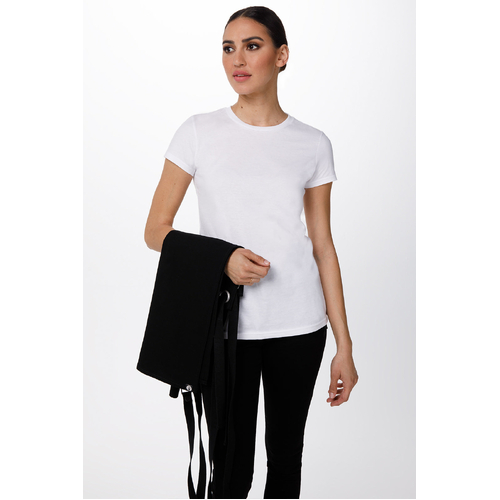 Chef Works Byron Cross-Back Black Apron - ACRS602-BLK - ACRS602-BLK