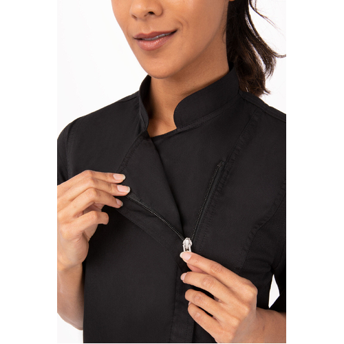 Chef Works Springfield Chef Jacket - BCWSZ006-BLK-XS - BCWSZ006-BLK-XS