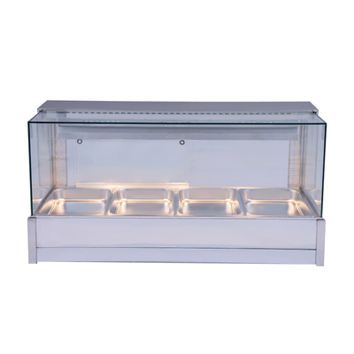 Bonvue BM14SC - Square Countertop Wet and Dry Bain Marie - 2 x 4 - BM14SC