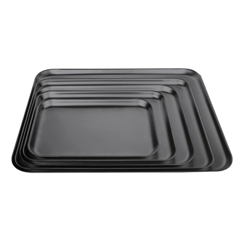 Vogue Baking Sheet Hard Anodised 370x265x20mm - C063