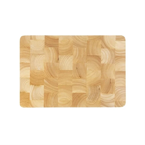 Vogue Rectangular Wooden Chopping Board Medium - 455x305x45mm  - C459