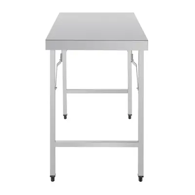 Vogue Stainless Steel Folding Table 1200mm - CB905