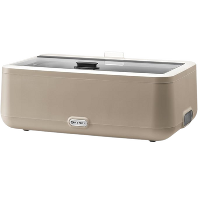 Uniq CDU0004 Commercial Electric Chafing Dish 1/1 GN - Beige Polypropylene - CDU0004