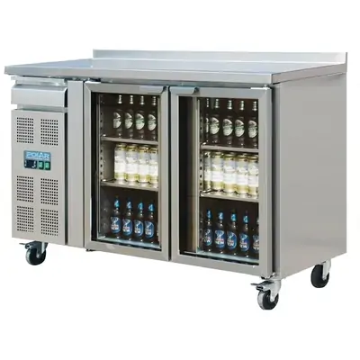 Polar CK490-A U-Series 2 Door Premium Bar Fridge 366Ltr - CK490-A