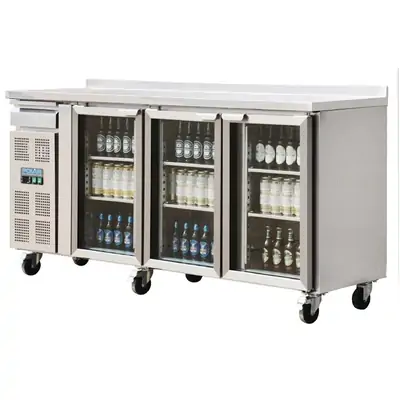 Polar CK491-A U-Series 3 Door Premium Bar Fridge 543Ltr - CK491-A