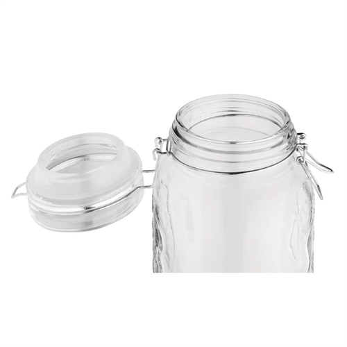 Olympia Clip-Top Water Dispenser Printed "Ice Cold Drink" 3.6Litres - CN680